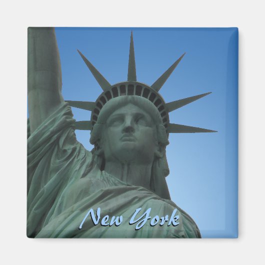New York Fridge Magnet NY Souvenir Magnet (Voorkant)