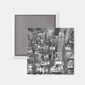New York Fridge Magnet NY Souvenir Magnet (Voorkant / Achterkant)