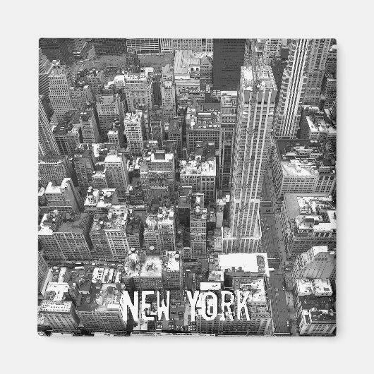 New York Fridge Magnet NY Souvenir Magnet (Voorkant)