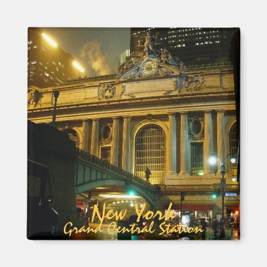 New York Fridge Magnet NY Souvenir Magnet (Voorkant)