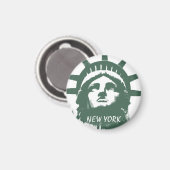 New York Fridge Magnet NY Souvenir Magnet (Voorkant / Achterkant)