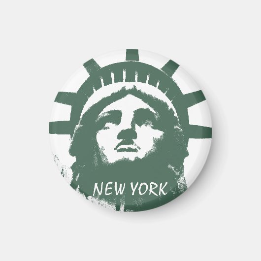 New York Fridge Magnet NY Souvenir Magnet (Voorkant)
