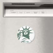 New York Fridge Magnet NY Souvenir Magnet (Insitu (Vaatwasser))