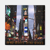 New York Fridge Magnet NY Souvenir Magnet (Voorkant)