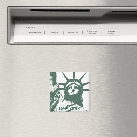 New York Fridge Magnet NY Souvenir Magnet (Insitu (Vaatwasser))