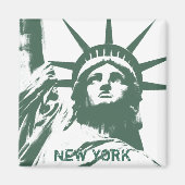 New York Fridge Magnet NY Souvenir Magnet (Voorkant)