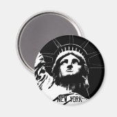 New York Fridge Magnet NY Souvenir Magnet (Voorkant / Achterkant)