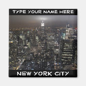 New York Fridge Magnet persoonlijke NYC Magnet (Voorkant)