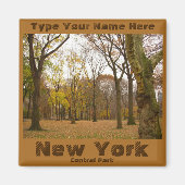 New York Fridge Magnet persoonlijke NYC Magnet (Voorkant)