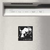 New York Fridge Magnets Bull Statue NYC Souvenirs Magneet (Insitu (Vaatwasser))