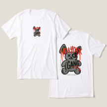 "New York Gang" Urban Style grafisch T-shirt