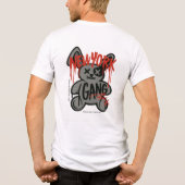 "New York Gang" Urban Style grafisch T-shirt (Achterkant)