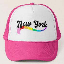 New York Gay Pride Regenboog Queer Trots NY LGB li Trucker Pet