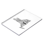 New York Gedetailleerd hulpmiddel Notitieboek (Linkerzijde)
