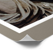 New York  gele achtergrond Poster (Hoek)