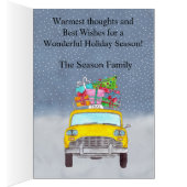 New York Gele Cab Kerstcadeaus (Binnen (Rechts))