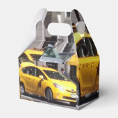 NEW YORK GELE TAXI/TAXI PARTY GUNST BEDANKDOOSJES (Achterkant)