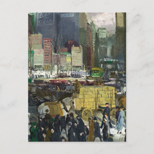 New York - George Bellows Briefkaart (Voorkant)