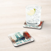 New York, George Washington Bridge, Bier Onderzetter (Rechterzijde)