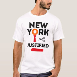 New York gerechtvaardigd, schuldig veroordelingen T-shirt