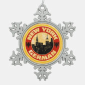 New York German American KerstTree Ornament (Voorkant)