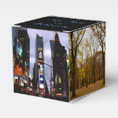 New York geschenkdoos gepersonaliseerde Manhattan  Bedankdoosjes (Voorkant Zijde)