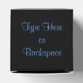 New York geschenkdoos gepersonaliseerde Manhattan Bedankdoosjes (Bovenkant)