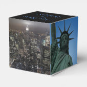 New York geschenkdoos gepersonaliseerde Manhattan Bedankdoosjes (Achterkant)