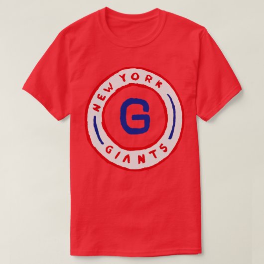 New York Giaaaants 3 T-shirt (Design voorkant)