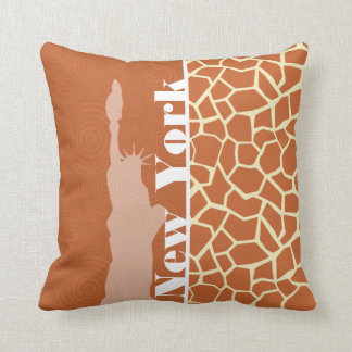New York; Giraffe; Dierlijke afdrukken Kussen
