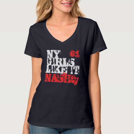 New York Girls als het Nashty T-Shirt (Voorkant)