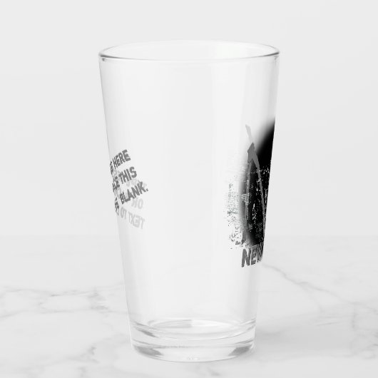 New York Glasses - Gepersonaliseerde New York Souv Glas (Rechts)