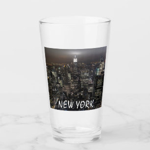 New York Glasses - Gepersonaliseerde New York Souv Glas