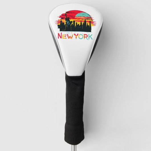 new york golfheadcover (Voorkant)