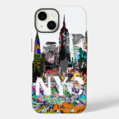 New York graffiti Case-Mate iPhone Case (Achterkant)
