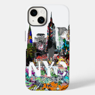 New York graffiti Case-Mate iPhone Case