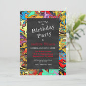 New York graffiti Kaart (Staand voorkant)