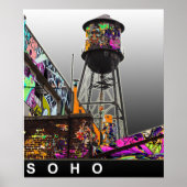 New York graffiti Poster (Voorkant)