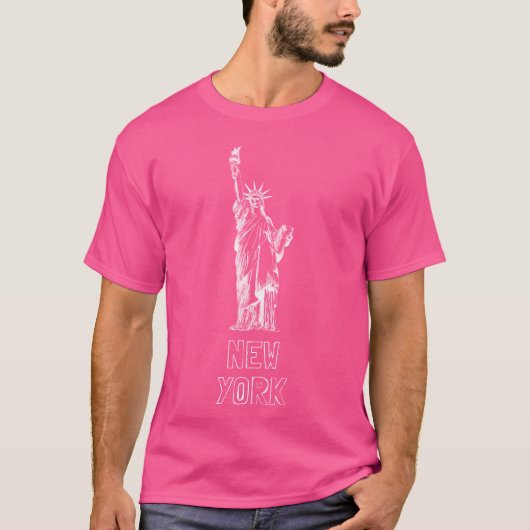 New York Graffiti vrienden T-shirt (Voorkant)