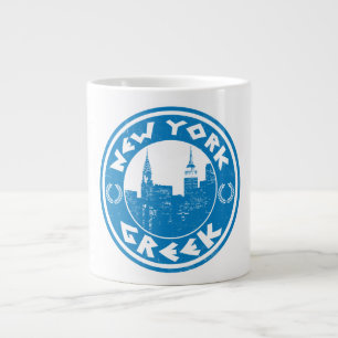 New York Greek American Grote Koffiekop