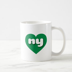 New York green hart - Ik hou van alles Koffiemok