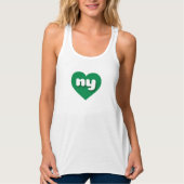 New York green hart - Ik hou van alles Tanktop (Voorkant)