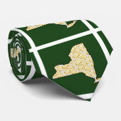 NEW YORK GREEN STROPDAS (Opgerold)