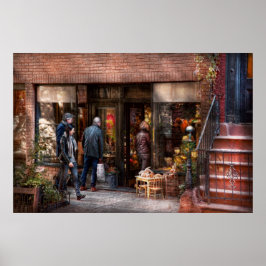 New York - Greenwich Village - De cadeauwinkel Poster