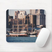 New York grote schepen mousepad Muismat (Met muis)