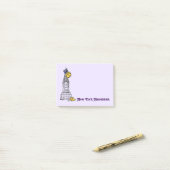 New York Hanukkah Chanukah Gelt NYC Holiday Post-it® Notes (Op bureau)