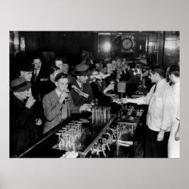 NEW YORK HAPPY UUR 1946 POSTER