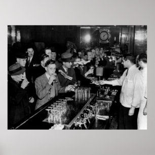 NEW YORK HAPPY UUR 1946 POSTER