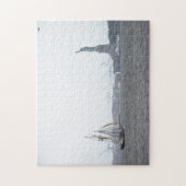 New York Harbour in Fog puzzle Legpuzzel (Verticaal)