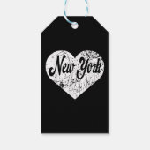 New York Heart Cadeaulabel (Achterkant)